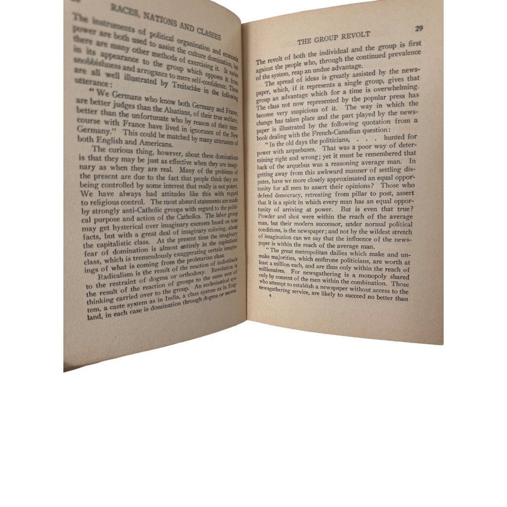 Races Nations And Classes Herbert Adolphus Miller PhD Lippincott 1924 sociology - Picture 16 of 16